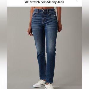 AEO Stretch 90’s Skinny Jean sz 18 short petite